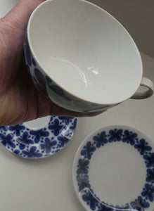 1950s Rorstrand Marianne Westman Mon Amie Cup, Saucer and Side Plate