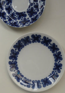 1950s Rorstrand Marianne Westman Mon Amie Cup, Saucer and Side Plate