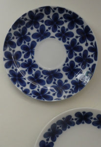 1950s Rorstrand Marianne Westman Mon Amie Cup, Saucer and Side Plate