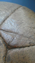 Load image into Gallery viewer, Vintage Mid Century Leather 5 kg Medicine Ball
