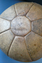 Load image into Gallery viewer, Vintage Mid Century Leather 5 kg Medicine Ball
