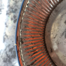 Load image into Gallery viewer, HUGE Vintage 1950s HORNER Delicious Sweets Tin. Fabulous Abstract - Festival of Britain Inspired Atomic Design
