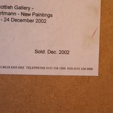 Load image into Gallery viewer, SCOTTISH ART. 2002 Gouache &amp; Wax Drawing by Sylvia von Hartmann Entitled "Botanical Assembly"
