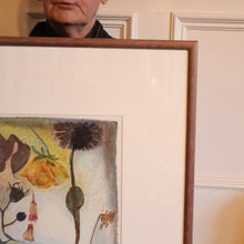 Load image into Gallery viewer, SCOTTISH ART. 2002 Gouache &amp; Wax Drawing by Sylvia von Hartmann Entitled "Botanical Assembly"
