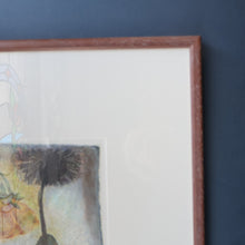 Load image into Gallery viewer, SCOTTISH ART. 2002 Gouache &amp; Wax Drawing by Sylvia von Hartmann Entitled "Botanical Assembly"
