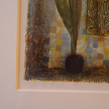 Load image into Gallery viewer, SCOTTISH ART. 2002 Gouache &amp; Wax Drawing by Sylvia von Hartmann Entitled "Botanical Assembly"
