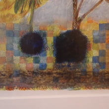 Load image into Gallery viewer, SCOTTISH ART. 2002 Gouache &amp; Wax Drawing by Sylvia von Hartmann Entitled "Botanical Assembly"
