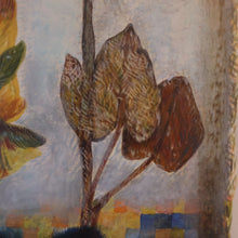 Load image into Gallery viewer, SCOTTISH ART. 2002 Gouache &amp; Wax Drawing by Sylvia von Hartmann Entitled "Botanical Assembly"
