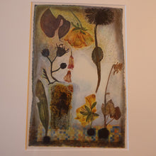 Load image into Gallery viewer, SCOTTISH ART. 2002 Gouache &amp; Wax Drawing by Sylvia von Hartmann Entitled "Botanical Assembly"
