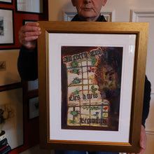 Load image into Gallery viewer, SCOTTISH ART. Gouache &amp; Wax Drawing by Sylvia von Hartmann Entitled "In Every End Lies a New Beginning"
