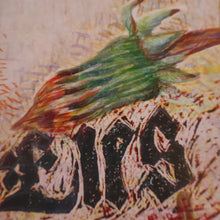 Load image into Gallery viewer, SCOTTISH ART. Gouache &amp; Wax Drawing by Sylvia von Hartmann Entitled "In Every End Lies a New Beginning"
