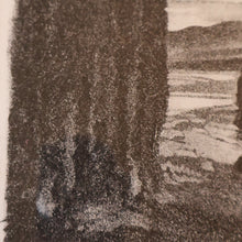 Load image into Gallery viewer, 1930s Original Lithograph by Arthur Robert Laird (1881 - 1958) Entitled "Stacking Kelp, Arran). FRAMED
