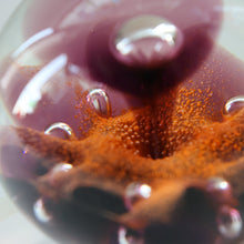 Load image into Gallery viewer, EARLY 1972 Caithness Paperweight SUNFLOWER. Designed by Colin Terris. Limited edition 500
