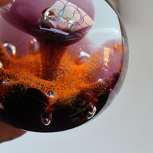 Load image into Gallery viewer, EARLY 1972 Caithness Paperweight SUNFLOWER. Designed by Colin Terris. Limited edition 500
