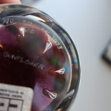 Load image into Gallery viewer, EARLY 1972 Caithness Paperweight SUNFLOWER. Designed by Colin Terris. Limited edition 500
