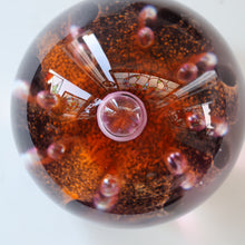 Load image into Gallery viewer, EARLY 1972 Caithness Paperweight SUNFLOWER. Designed by Colin Terris. Limited edition 500
