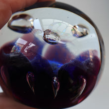 Load image into Gallery viewer, EARLY 1971 Caithness Paperweight PLUTO. Designed by Colin Terris. Limited edition 500
