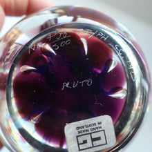 Load image into Gallery viewer, EARLY 1971 Caithness Paperweight PLUTO from the Planets (Third Series). Designed by Colin Terris and Peter Holmes
