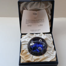 Load image into Gallery viewer, EARLY 1971 Caithness Paperweight PLUTO. Designed by Colin Terris. Limited edition 500
