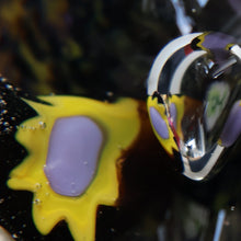 Load image into Gallery viewer, EARLY 1972 Caithness Paperweight TROPICANA (Purple). Designed by Peter Holmes. Limited edition 500
