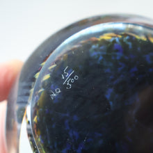 Load image into Gallery viewer, EARLY 1972 Caithness Paperweight TROPICANA (Purple). Designed by Peter Holmes. Limited edition 500
