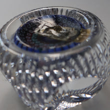 Load image into Gallery viewer, 1972 WHITEFRIARS GLASS Paperweight. Concentric Rings of Millefiori Canes; with Faceted Surfaces. In Original Presentation Box 
