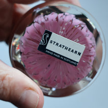 Load image into Gallery viewer, RARE 1970s Scottish STRATHEARN Paperweight with Facets and Millefiori Canes. Original Box
