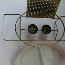 Load image into Gallery viewer, Pyrex Casserole Dish and Stand Pink Daisy 1950s Original Box
