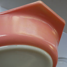 Load image into Gallery viewer, Pyrex Casserole Dish and Stand Pink Daisy 1950s Original Box

