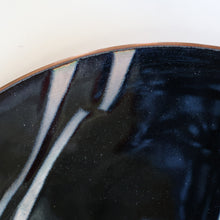 Load image into Gallery viewer, ARRAN INTEREST. Very Large Abstract Enamel Copper Dish by Ann Robin Banks (1931 - 2007). 15 1/2 inches
