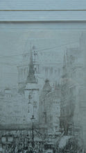 Load image into Gallery viewer, SCOTTISH ART. William Walcot (1874 - 1943). Signed Drypoint Etching. Ludgate Hill, London (1915)
