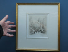 Load image into Gallery viewer, SCOTTISH ART. William Walcot (1874 - 1943). Signed Drypoint Etching. Ludgate Hill, London (1915)
