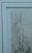 Load image into Gallery viewer, SCOTTISH ART. William Walcot (1874 - 1943). Signed Drypoint Etching. Ludgate Hill, London (1915)
