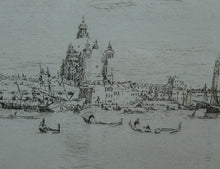 Load image into Gallery viewer, SCOTTISH ART: &quot;La Giudecca&quot; from the First Venice Set (1925) by James McBey (1883 - 1959). Signed in Ink
