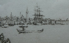 Load image into Gallery viewer, SCOTTISH ART: &quot;La Giudecca&quot; from the First Venice Set (1925) by James McBey (1883 - 1959). Signed in Ink
