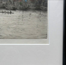 Load image into Gallery viewer, ORIGINAL ETCHING: William Lionel Wyllie (1851 – 1931) NEWCASTLE-UPON-TYNE Pencil Signed
