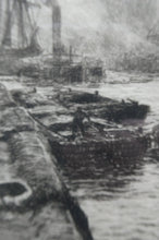 Load image into Gallery viewer, ORIGINAL ETCHING: William Lionel Wyllie (1851 – 1931) NEWCASTLE-UPON-TYNE Pencil Signed
