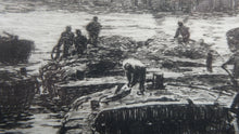 Load image into Gallery viewer, ORIGINAL ETCHING: William Lionel Wyllie (1851 – 1931) NEWCASTLE-UPON-TYNE Pencil Signed
