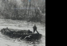 Load image into Gallery viewer, ORIGINAL ETCHING: William Lionel Wyllie (1851 – 1931) NEWCASTLE-UPON-TYNE Pencil Signed
