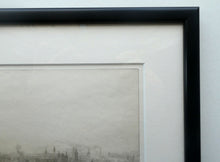 Load image into Gallery viewer, ORIGINAL ETCHING: William Lionel Wyllie (1851 – 1931)  THE CITY OF LONDON with St Paul&#39;s in the Distance
