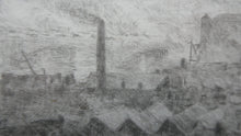 Load image into Gallery viewer, ORIGINAL ETCHING: William Lionel Wyllie (1851 – 1931)  THE CITY OF LONDON with St Paul&#39;s in the Distance
