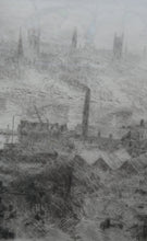Load image into Gallery viewer, ORIGINAL ETCHING: William Lionel Wyllie (1851 – 1931)  THE CITY OF LONDON with St Paul&#39;s in the Distance

