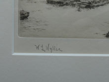 Load image into Gallery viewer, ORIGINAL ETCHING: William Lionel Wyllie (1851 – 1931)  THE CITY OF LONDON with St Paul&#39;s in the Distance
