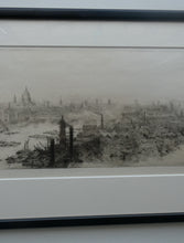 Load image into Gallery viewer, ORIGINAL ETCHING: William Lionel Wyllie (1851 – 1931)  THE CITY OF LONDON with St Paul&#39;s in the Distance
