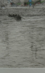 ORIGINAL ETCHING: William Lionel Wyllie (1851 – 1931) LEITH HARBOUR, Edinburgh. Pencil Signed