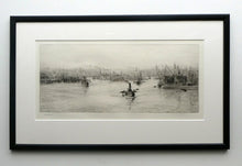 Load image into Gallery viewer, ORIGINAL ETCHING: William Lionel Wyllie (1851 – 1931) LEITH HARBOUR, Edinburgh. Pencil Signed
