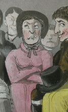 Load image into Gallery viewer, Extremely Rare GEORGIAN Print Entitled &quot;A Missionary Society Meeting&quot;. Published 1826
