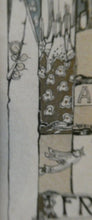 Load image into Gallery viewer, SCOTTISH ART. JESSIE M. KING. Original Bookplate / Lithograph for Fred JM Christie (c 1906)
