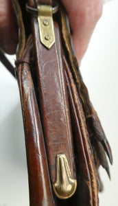 1940s / 1950s Vintage Genuine Hornback Alligator Handbag with Head and Legs