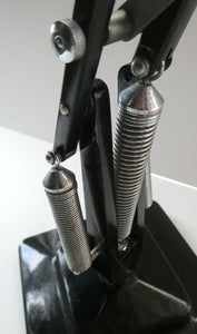 1950s Type 1227 BLACK Anglepoise Lamp by Herbert Terry & Sons, Redditch. REWIRED